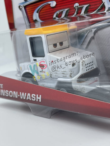 DISNEY PIXAR CARS BY MATTEL 1:55, "KRATE RAINSON-WASH" AIRPORT ADVENTURE SERIES - BNIP