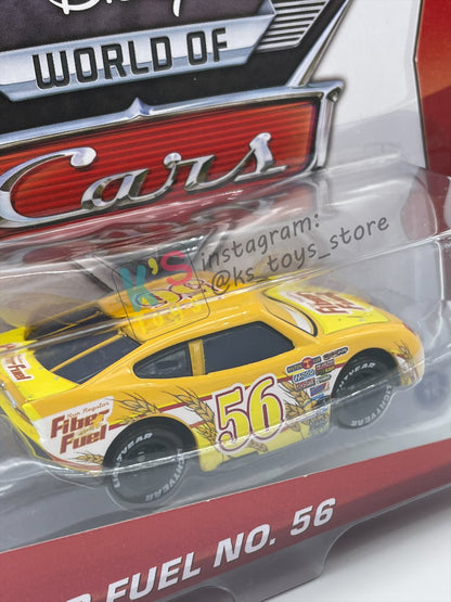 DISNEY PIXAR CARS 1:55 BY MATTEL, FIBER FUEL NO. 56 - PISTON CUP SERIES - BNIP