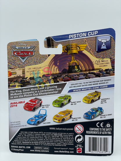 DISNEY PIXAR CARS 1:55 BY MATTEL, FIBER FUEL NO. 56 - PISTON CUP SERIES - BNIP
