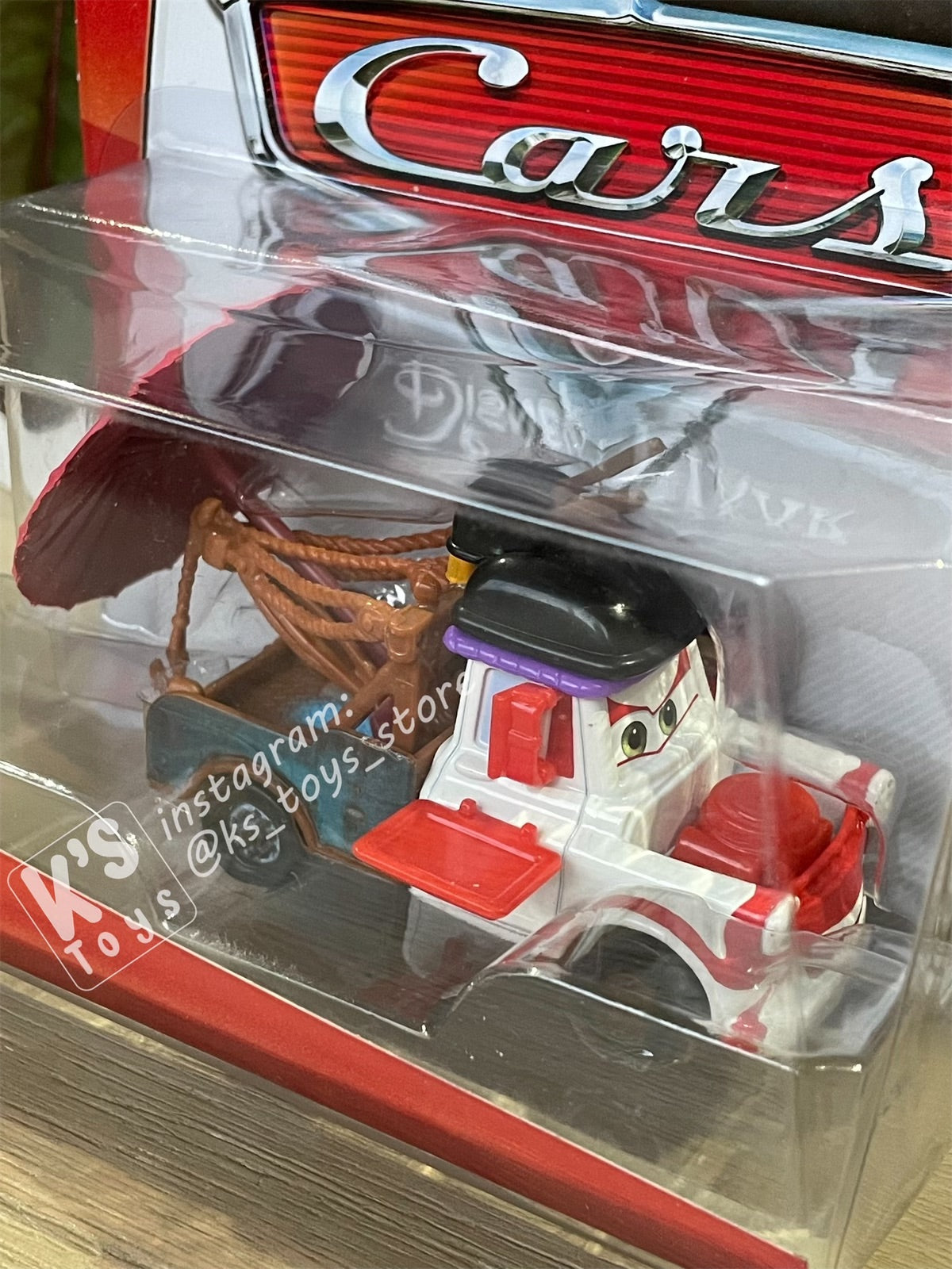 DELUXE DISNEY PIXAR CARS "MATER KABUKI" - BNIP