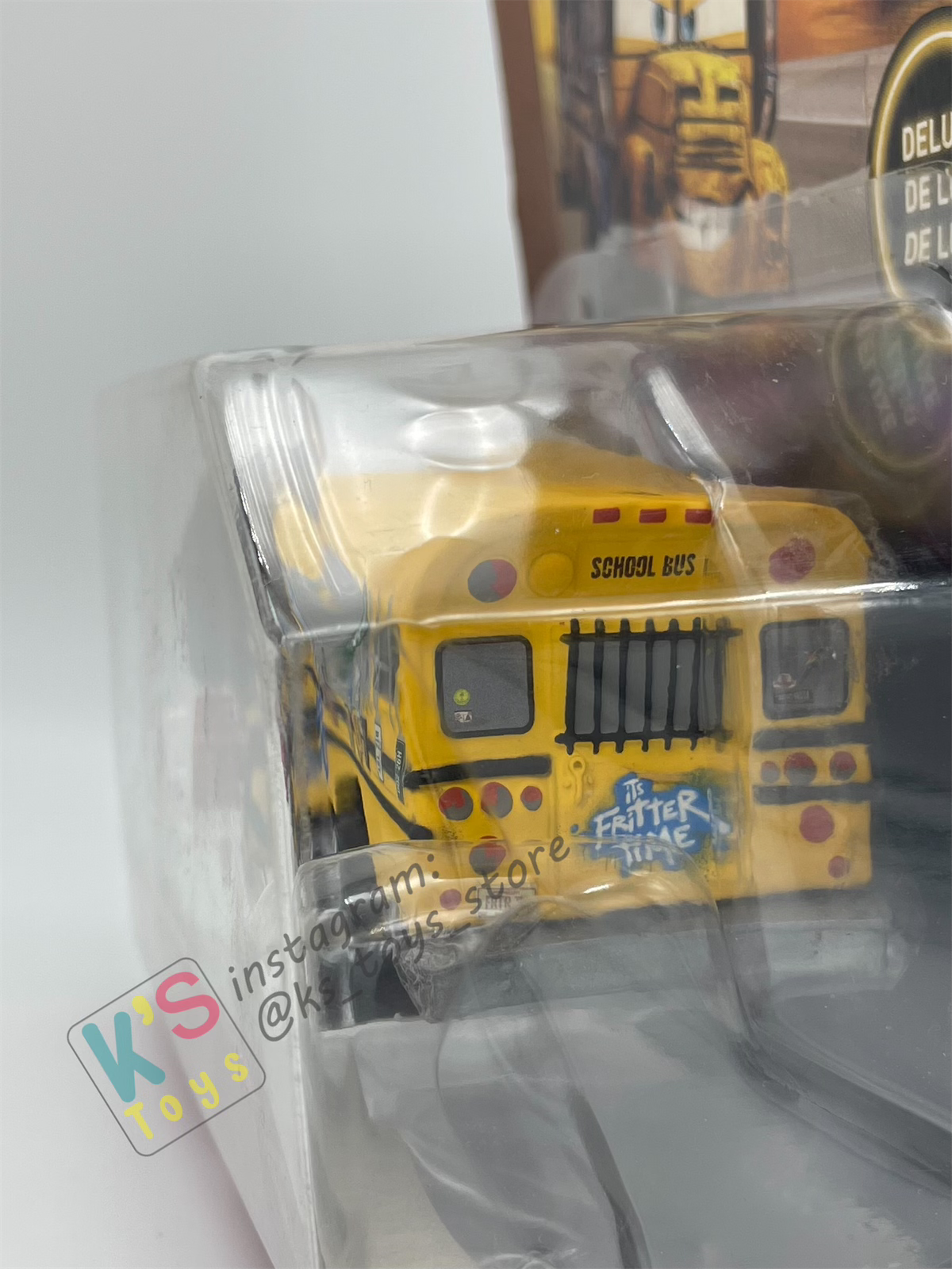 DELUXE DISNEY PIXAR CARS - MISS FRITTER - THUNDER HOLLOWS SERIES - BNIP