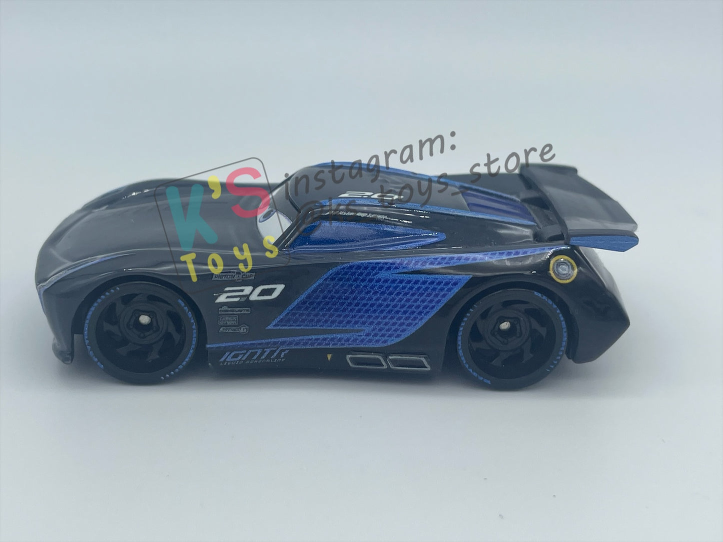 PRE-OWNED / LOOSE DISNEY PIXAR CARS BY MATTEL - "JACKSON STORM" - CARS 3 SERIES - MINT / NEAR MINT CONDITION - READ DESCRIPTION!!!!!!!!!!!