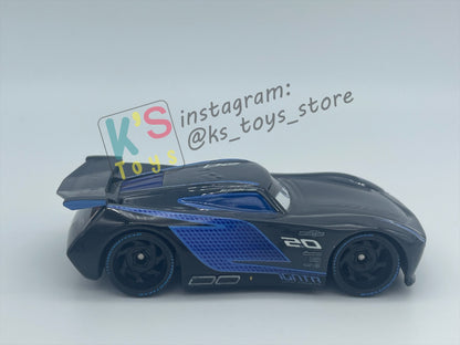 PRE-OWNED / LOOSE DISNEY PIXAR CARS BY MATTEL - "JACKSON STORM" - CARS 3 SERIES - MINT / NEAR MINT CONDITION - READ DESCRIPTION!!!!!!!!!!!