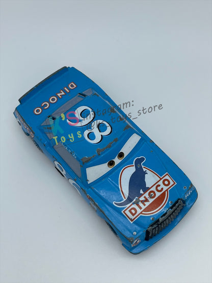PRE-OWNED / LOOSE DISNEY PIXAR CARS BY MATTEL - "DINOCO CHICK HICKS" - PLAYED WITH CONDITION - READ DESCRIPTION!!!!!!!!!!!