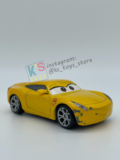 PRE-OWNED / LOOSE DISNEY PIXAR CARS BY MATTEL - "CRUZ RAMIREZ" - PLAYED WITH CONDITION - READ DESCRIPTION!!!!!!!!!!!