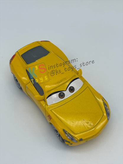 PRE-OWNED / LOOSE DISNEY PIXAR CARS BY MATTEL - "CRUZ RAMIREZ" - PLAYED WITH CONDITION - READ DESCRIPTION!!!!!!!!!!!