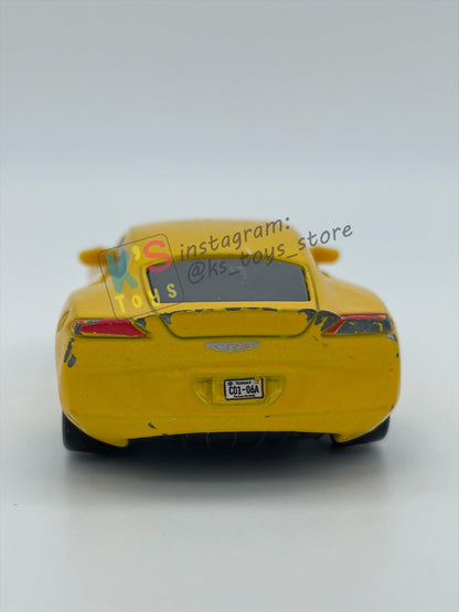 PRE-OWNED / LOOSE DISNEY PIXAR CARS BY MATTEL - "CRUZ RAMIREZ" - PLAYED WITH CONDITION - READ DESCRIPTION!!!!!!!!!!!