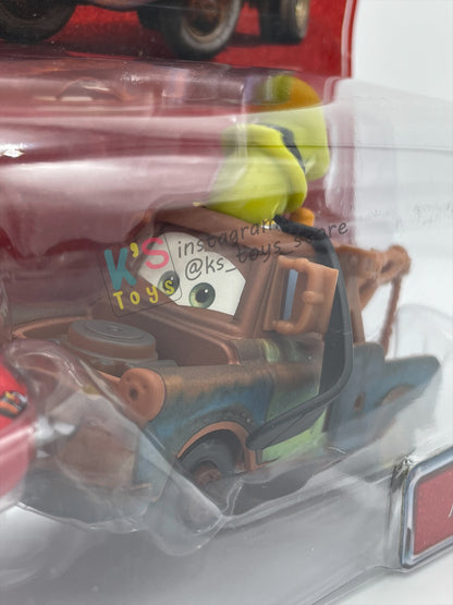 Disney Pixar Cars 1:55 2-Pack Mickey Lightning McQueen and Goofy Mater, Exclusive Disney Parks - BNIP - READ DESCRIPTION!!!