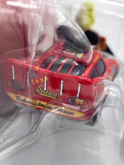 Disney Pixar Cars 1:55 2-Pack Mickey Lightning McQueen and Goofy Mater, Exclusive Disney Parks - BNIP - READ DESCRIPTION!!!