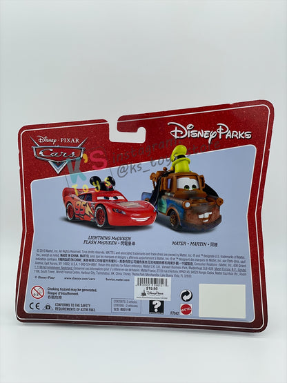 Disney Pixar Cars 1:55 2-Pack Mickey Lightning McQueen and Goofy Mater, Exclusive Disney Parks - BNIP - READ DESCRIPTION!!!