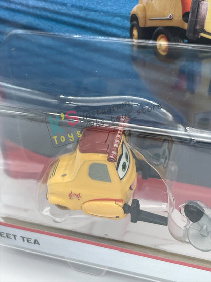 Disney Pixar Cars 1:55 2-Pack by MATTEL, SWEET TEA & GUIDO, The Cotter Pin Series - BNIP