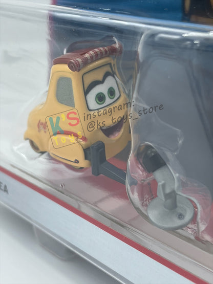 Disney Pixar Cars 1:55 2-Pack by MATTEL, SWEET TEA & GUIDO, The Cotter Pin Series - BNIP