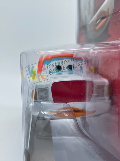 DISNEY PIXAR CARS BY MATTEL 1:55, "CIRCUS SEDAN" - SUPER CHASE SERIES - BNIP