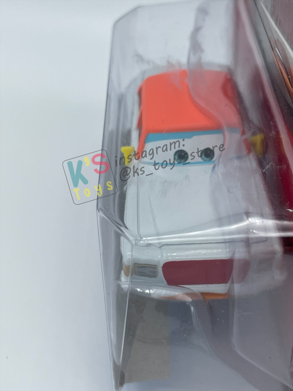 DISNEY PIXAR CARS BY MATTEL 1:55, "CIRCUS SEDAN" - SUPER CHASE SERIES - BNIP