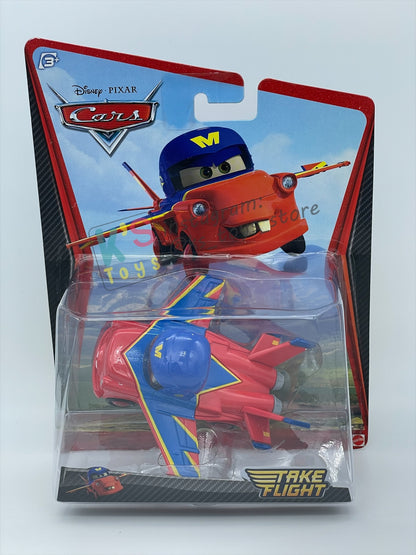 DELUXE DISNEY PIXAR CARS BY MATTEL, MATER HAWK - TAKE FLIGHT SERIES - BNIP