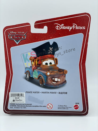 EXCLUSIVE DISNEY PARKS RELEASED DISNEY PIXAR CARS "PIRATE MATER" - BNIP