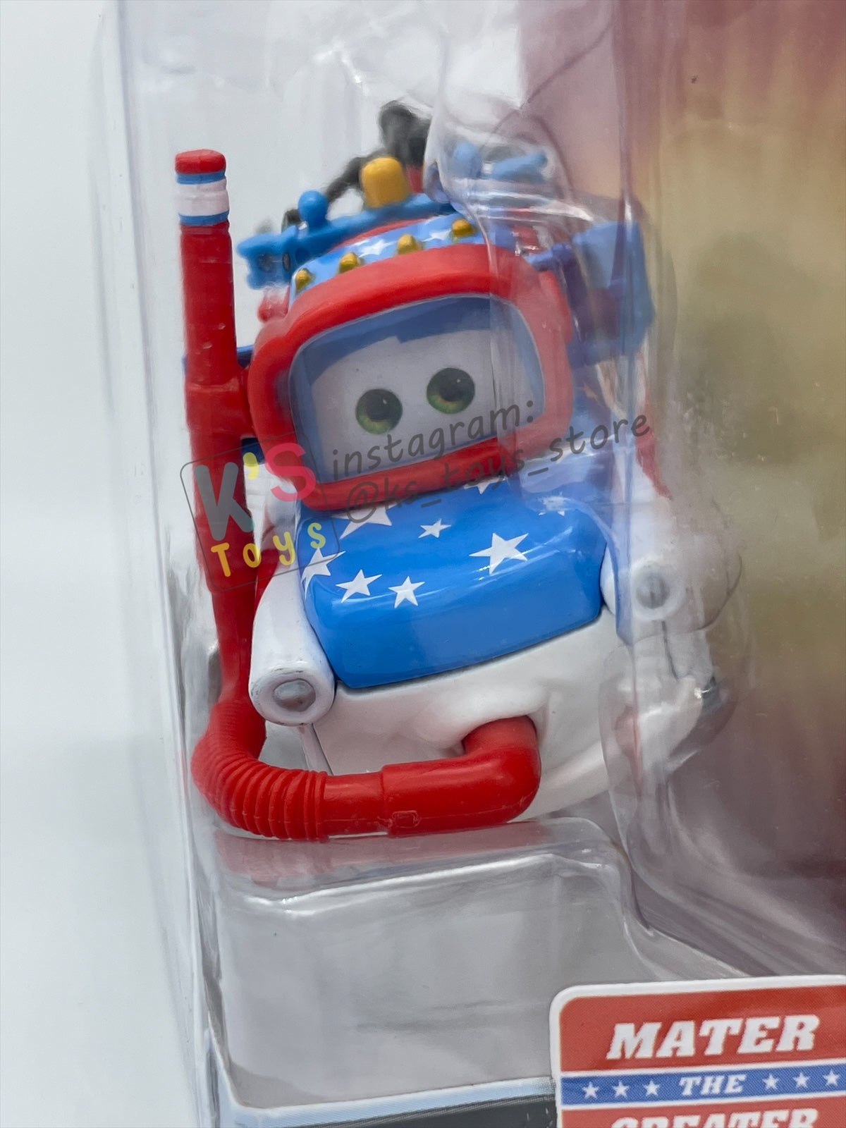 DELUXE DISNEY PIXAR CARS BY MATTEL, HIGH DIVE MATER - MATER THE GREATER SERIES - BNIP