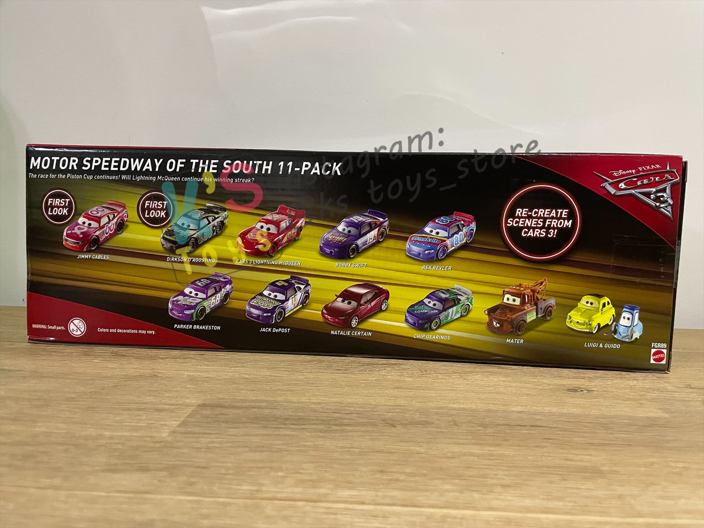 "11-PACK MOTOR SPEEDWAY OF THE SOUTH, FIRST LOOK OF "JIMMY CABLES AND DIRKSON D’AGOSTINO" - BNIB