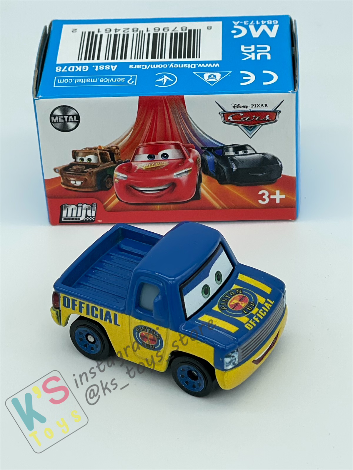 Mini Racers Pixar Disney Cars, 2022 Series 2 #14 DEXTER HOOVER