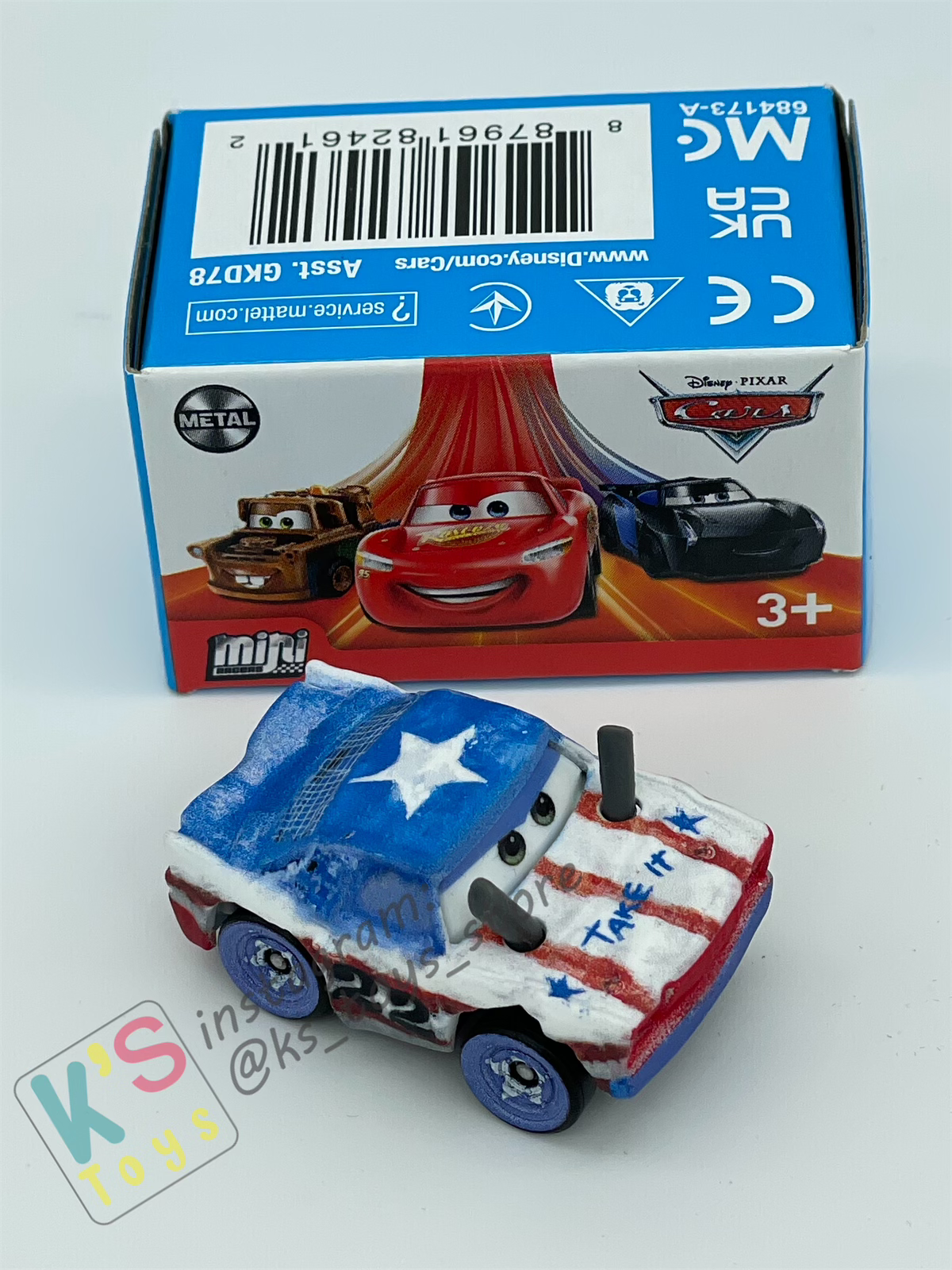 Mini Racers Pixar Disney Cars, 2022 Series 2 #15 CIGALERT