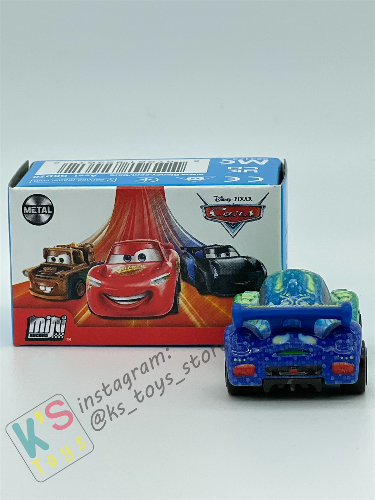 Mini Racers Pixar Disney Cars, 2022 Series 2 #20 CARLO VERLOSA