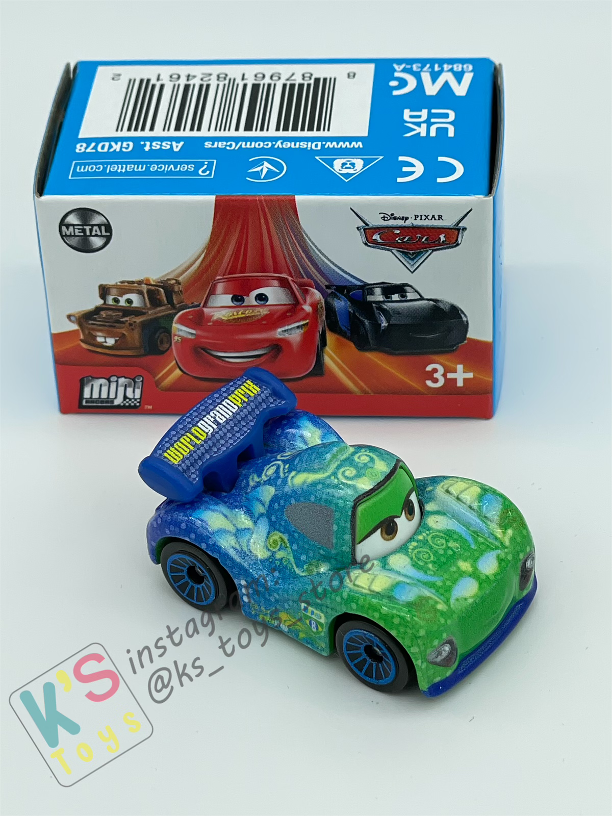 Mini Racers Pixar Disney Cars, 2022 Series 2 #20 CARLO VERLOSA