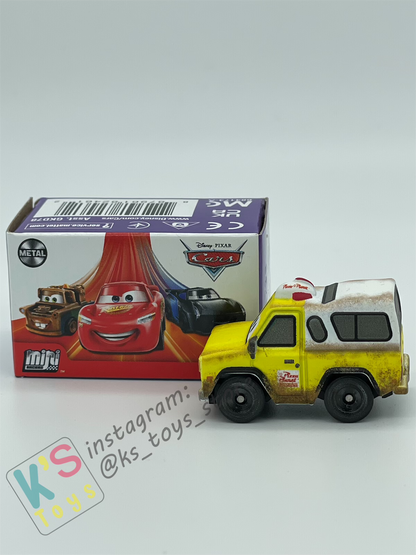 Mini Racers Pixar Disney Cars, 2022 Series 3 #36 TODD PIZZA PLANET