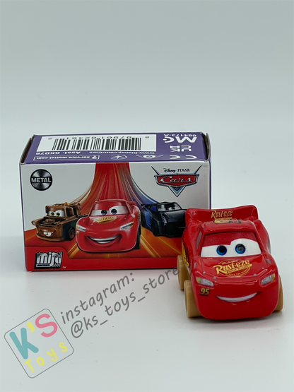 Mini Racers Pixar Disney Cars, 2022 Series 3 #28 DIRT TRACK LIGHTNING MCQUEEN