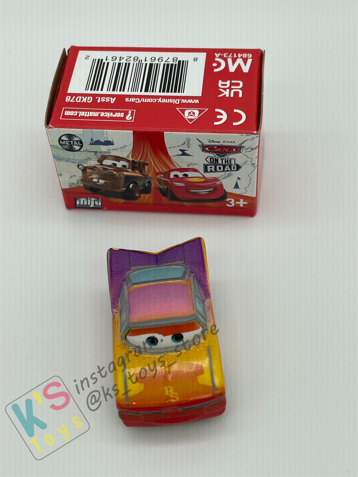 Mini Racers Pixar Disney Cars, 2023 Series 1 #05 RADIATOR SPRING RAMONE - BNIB