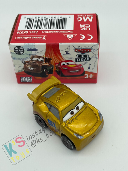 Mini Racers Pixar Disney Cars, 2023 Series 1 #03 ROAD TRIP CRUZ- BNIB