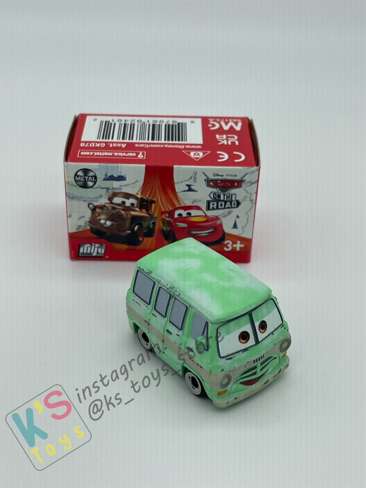 Mini Racers Pixar Disney Cars, 2023 Series 1 #09 DUSTY - BNIB