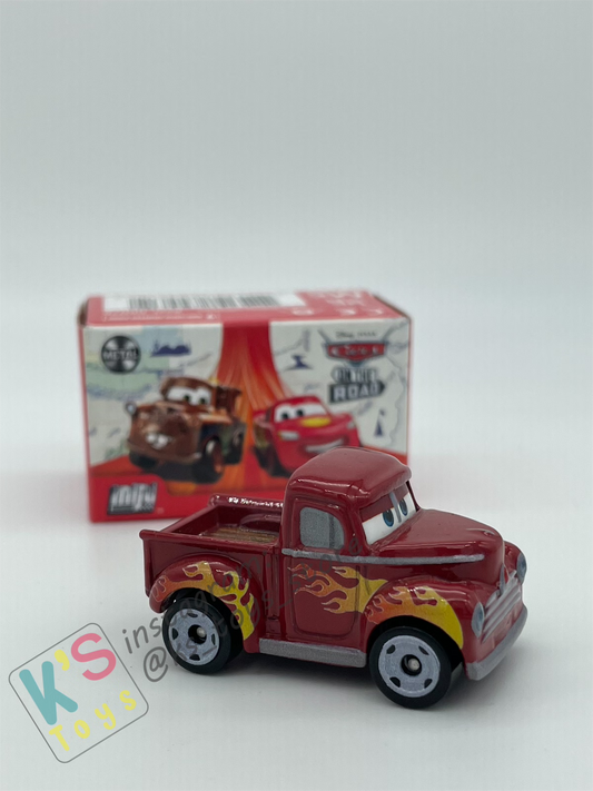 Mini Racers Pixar Disney Cars, 2023 Series 1 #12 HOTROD SMOKEY - BNIB