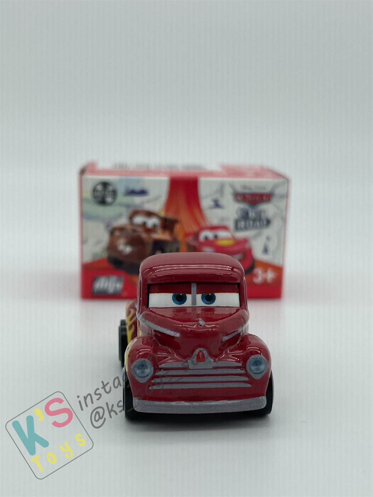 Mini Racers Pixar Disney Cars, 2023 Series 1 #12 HOTROD SMOKEY - BNIB