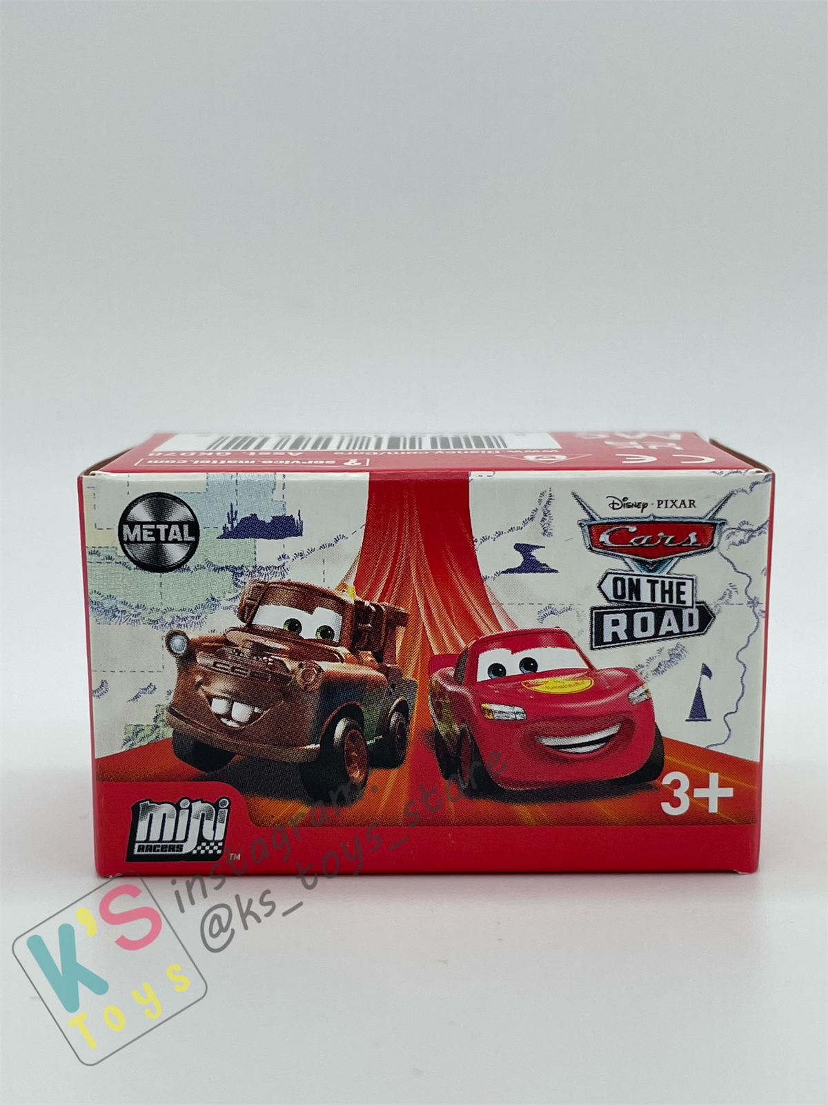 Mini Racers Pixar Disney Cars, 2023 Series 1 #12 HOTROD SMOKEY - BNIB