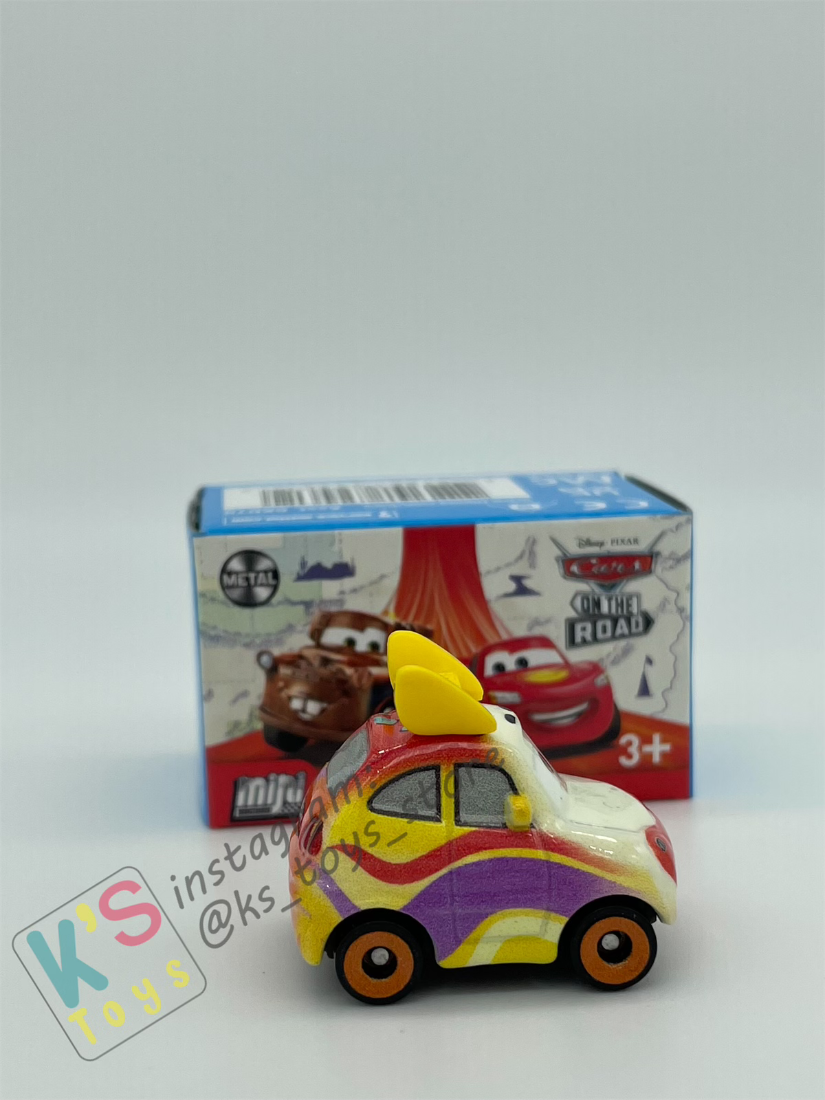 Mini Racers Pixar Disney Cars, 2023 Series 2 #13 ROADETTE MARKER - BNIB