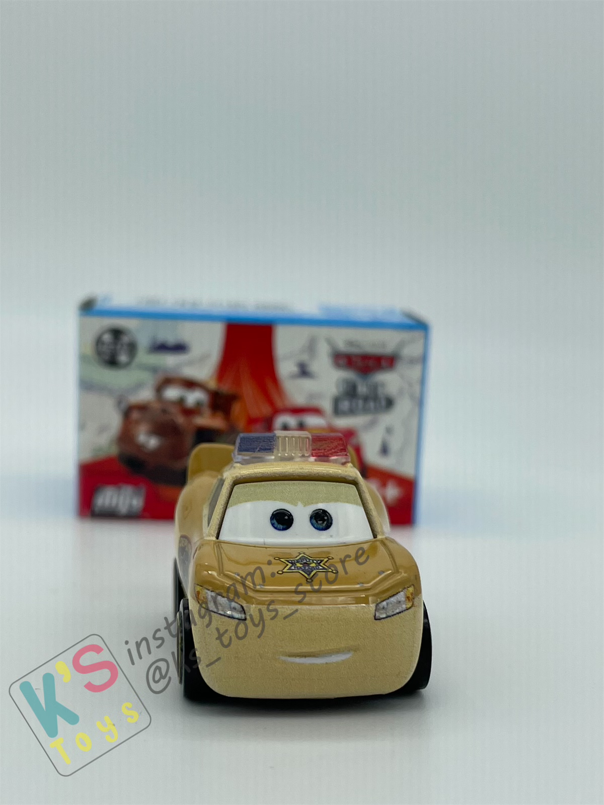 Mini Racers Pixar Disney Cars, 2023 Series 2 #15 DEPUTY LIGHTNING MCQUEEN- BNIB