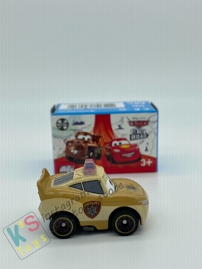 Mini Racers Pixar Disney Cars, 2023 Series 2 #15 DEPUTY LIGHTNING MCQUEEN- BNIB