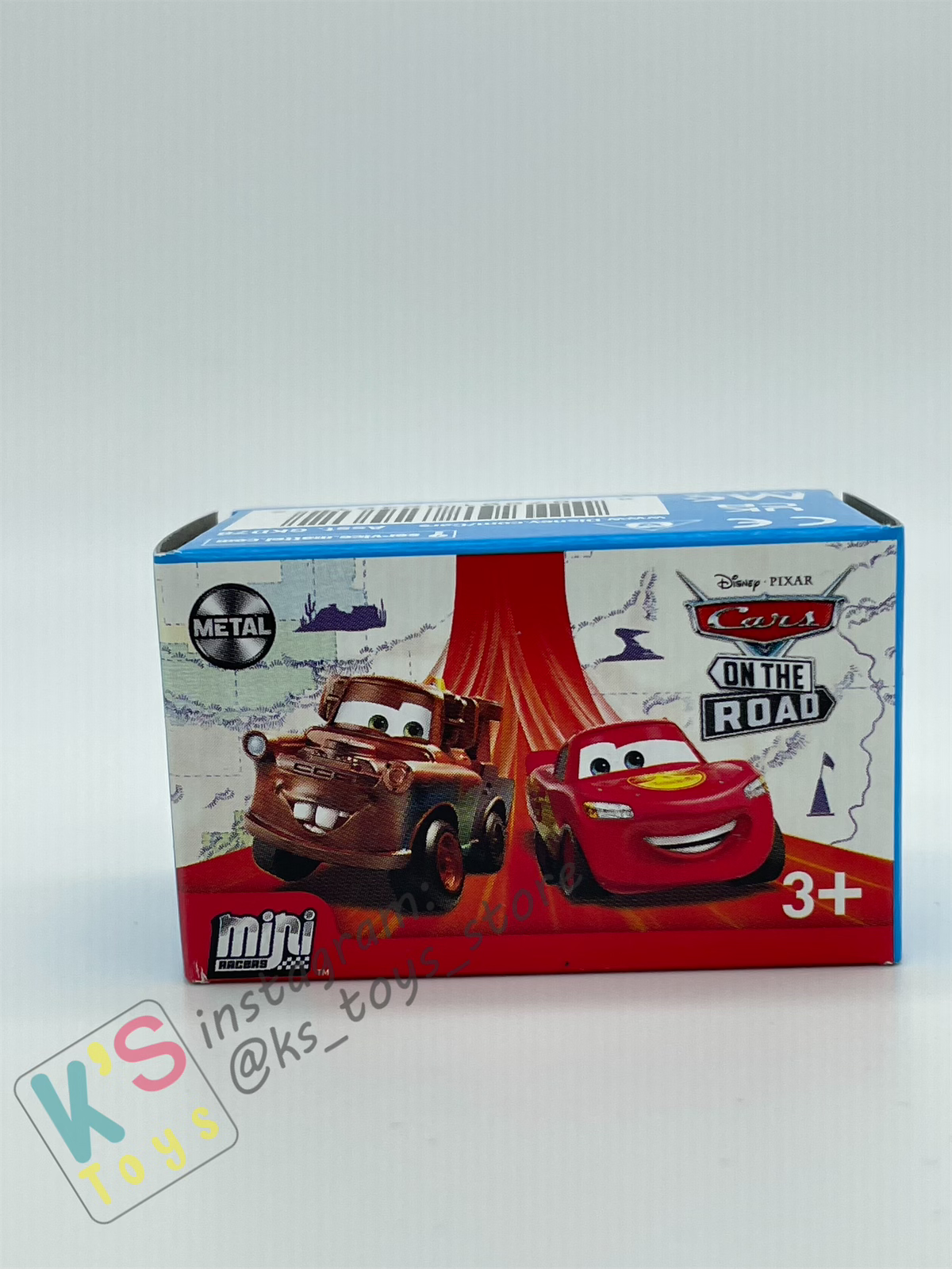 Mini Racers Pixar Disney Cars, 2023 Series 2 #15 DEPUTY LIGHTNING MCQUEEN- BNIB