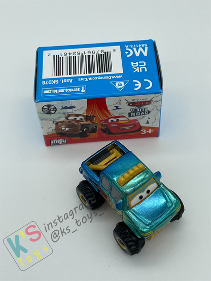 Mini Racers Pixar Disney Cars, 2023 Series 2 #16 METALLIC IVY - BNIB