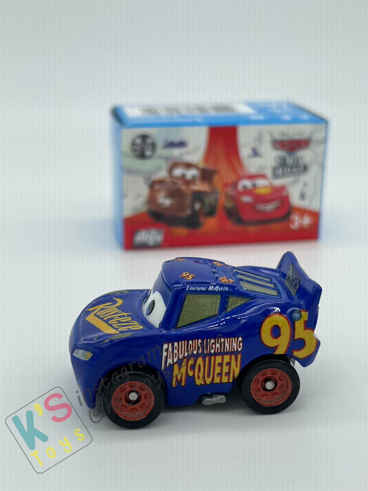 Mini Racers Pixar Disney Cars, 2023 Series 2 #17 FABULOUS LIGHTNING MCQUEEN - BNIB