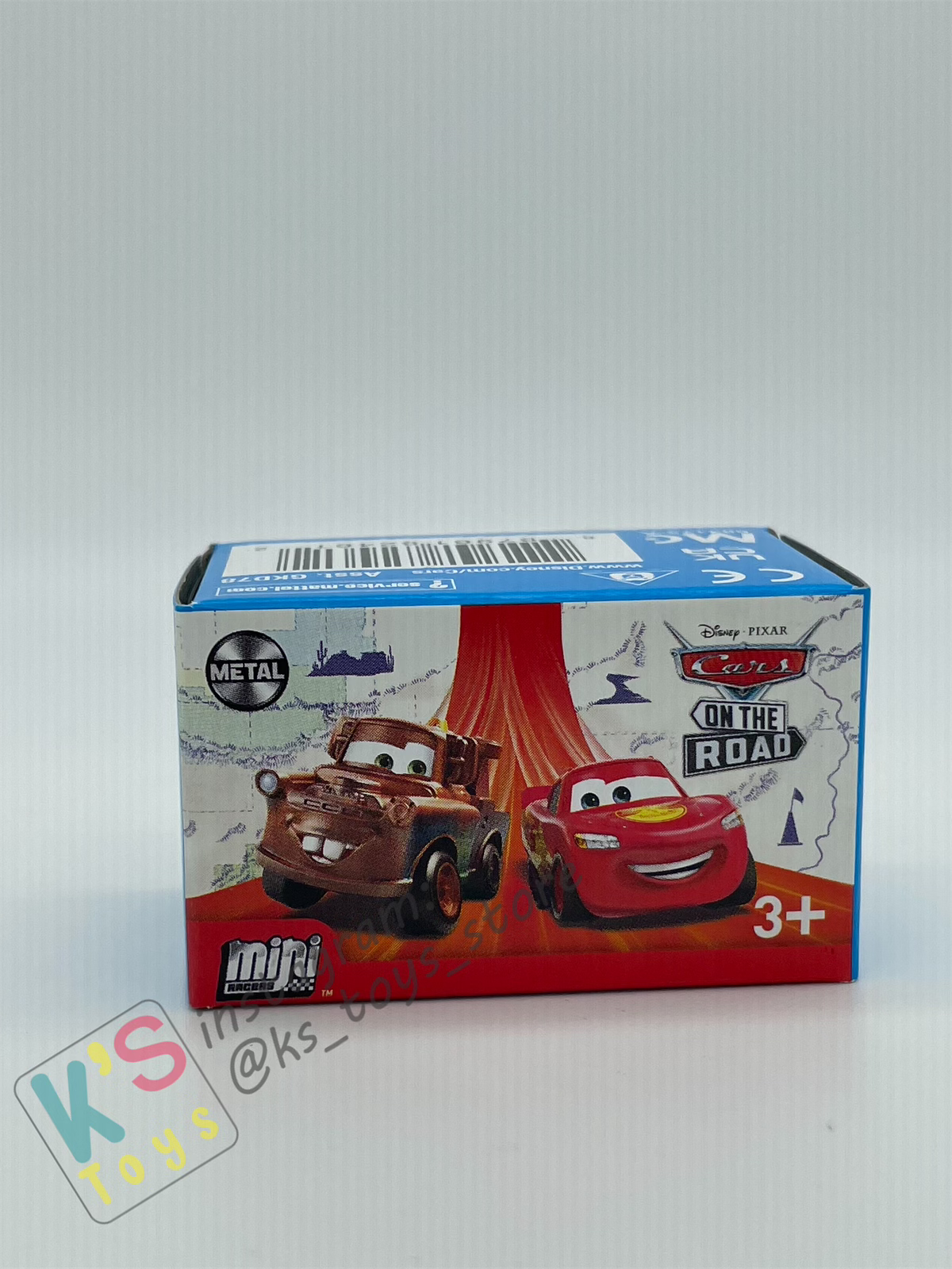 Mini Racers Pixar Disney Cars, 2023 Series 2 #17 FABULOUS LIGHTNING MCQUEEN - BNIB