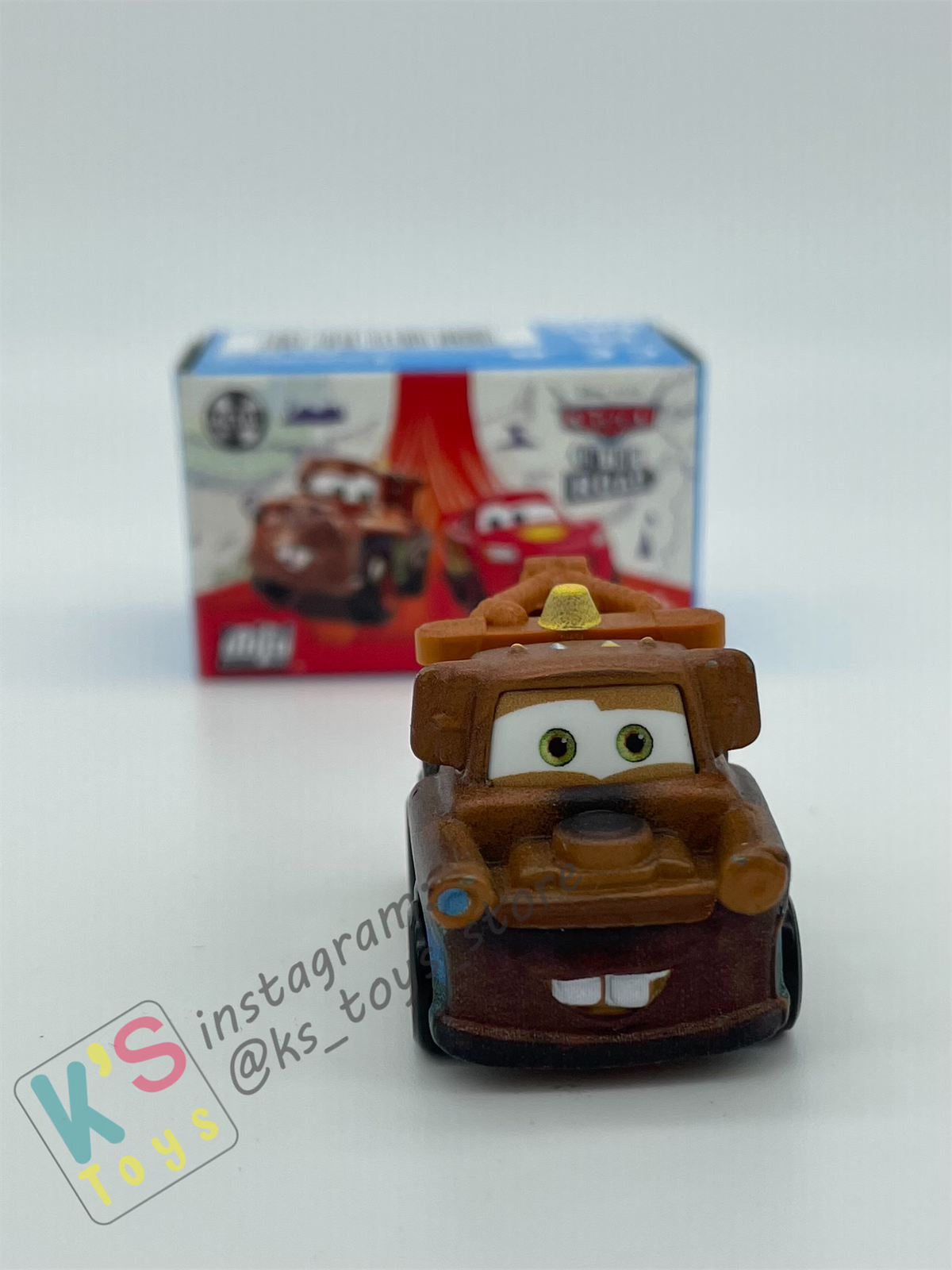 Mini Racers Pixar Disney Cars, 2023 Series 2 #18 MATER- BNIB