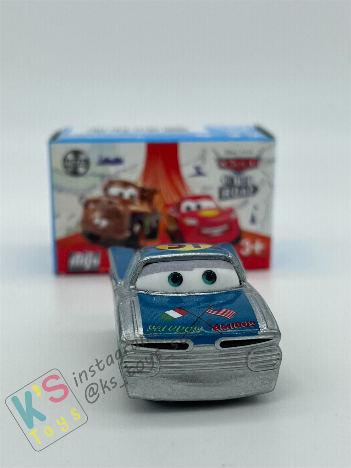 Mini Racers Pixar Disney Cars, 2023 Series 2 #20 SALUDOS AMIGOS RAMONE - BNIB