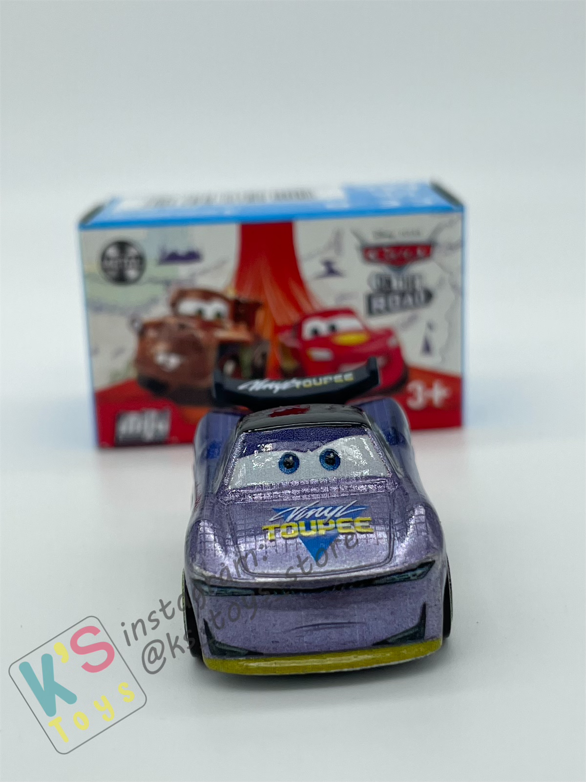 Mini Racers Pixar Disney Cars, 2023 Series 2 #24 WILL RUSCH - BNIB