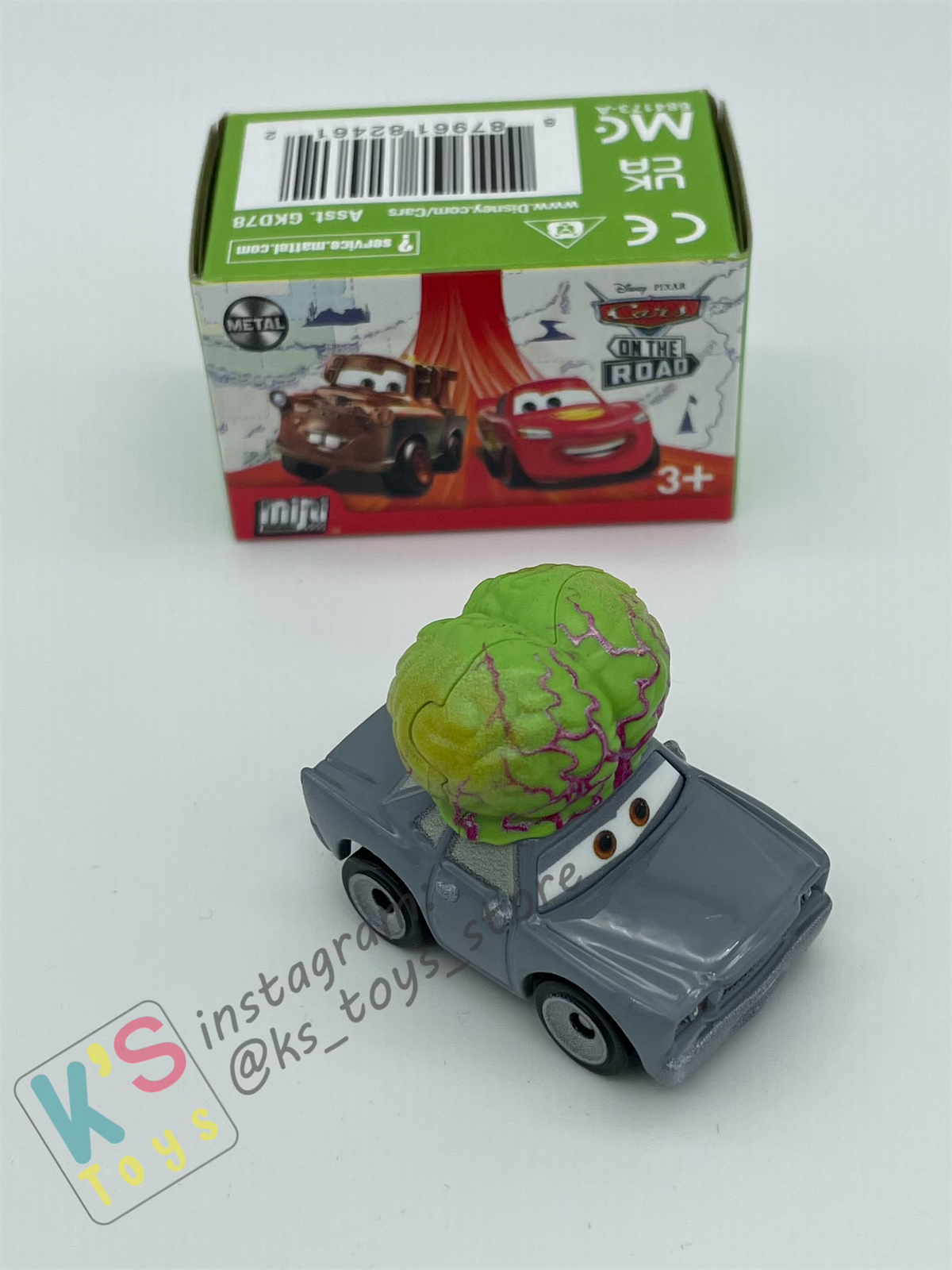 Mini Racers Pixar Disney Cars, 2023 Series 4 #37 DOUG CRANKLE - BNIB