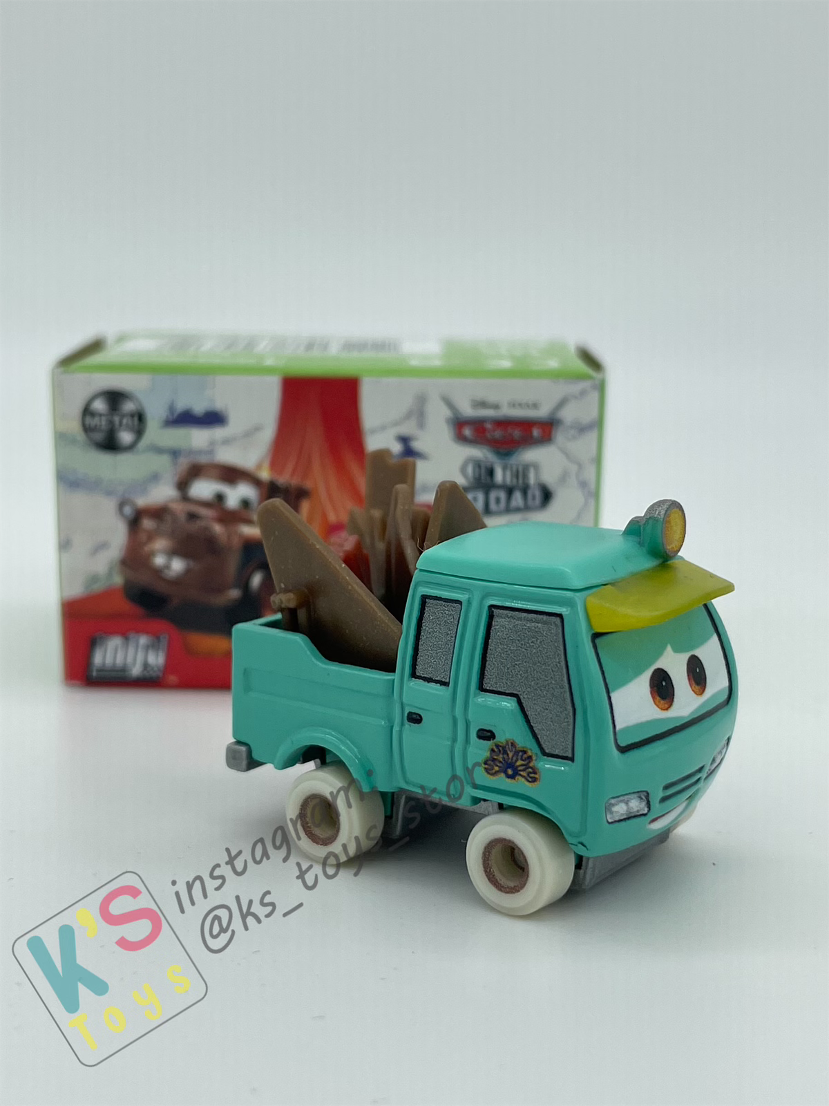 Mini Racers Pixar Disney Cars, 2023 Series 4 #38 NORIYUKI - BNIB