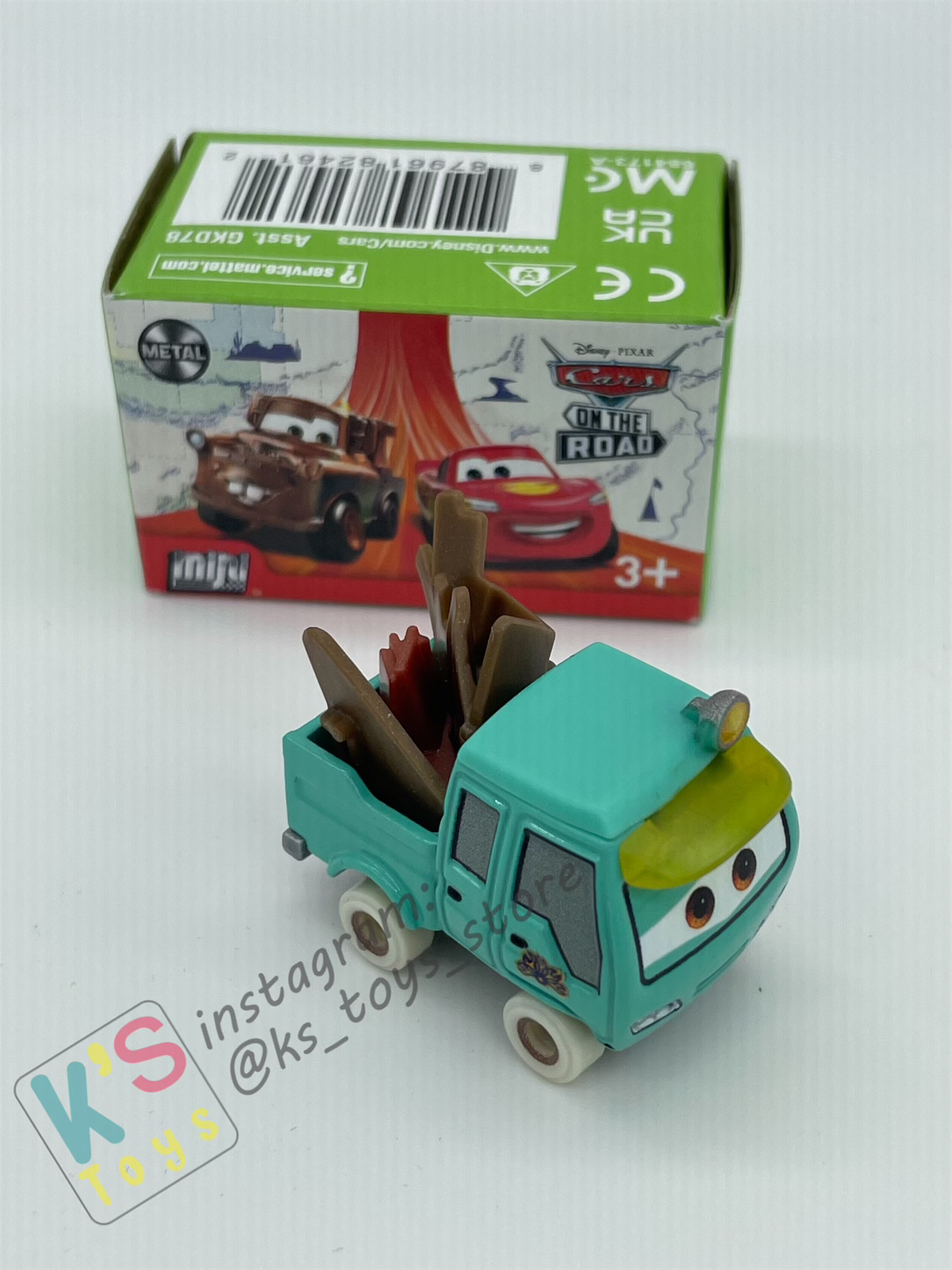 Mini Racers Pixar Disney Cars, 2023 Series 4 #38 NORIYUKI - BNIB