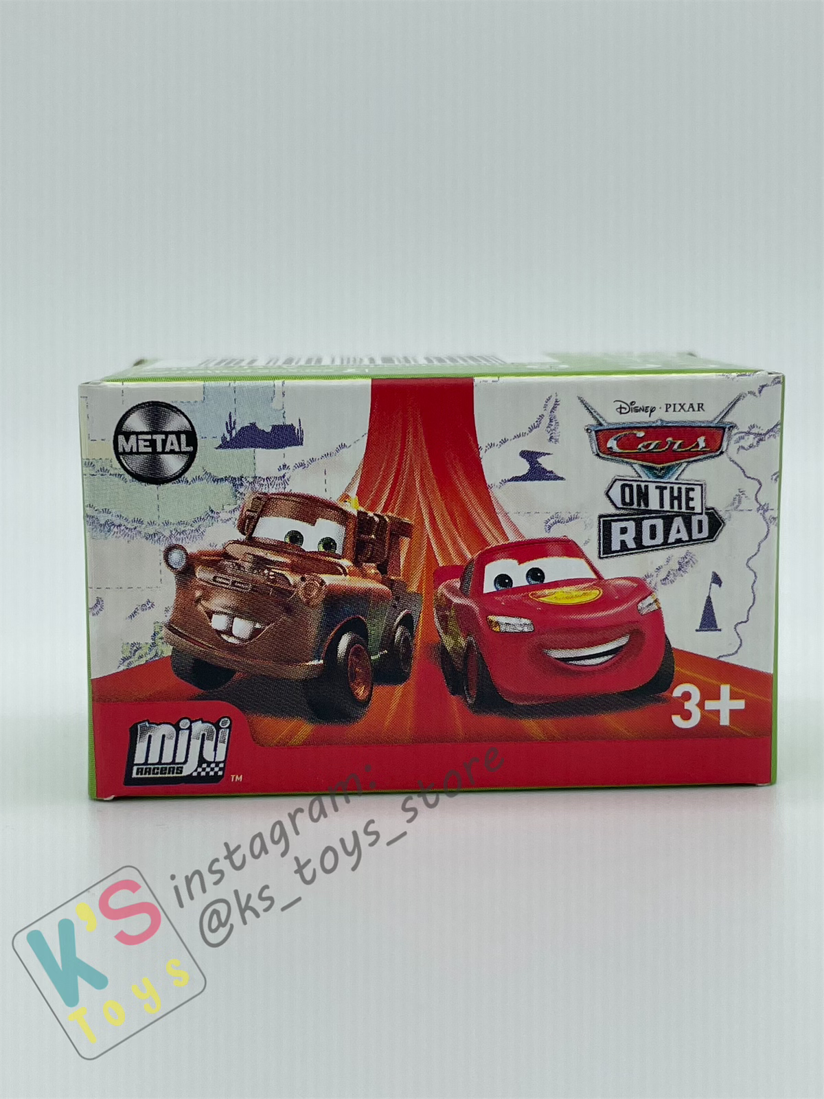 Mini Racers Pixar Disney Cars, 2023 Series 4 #39 SPEED DEMON - BNIB