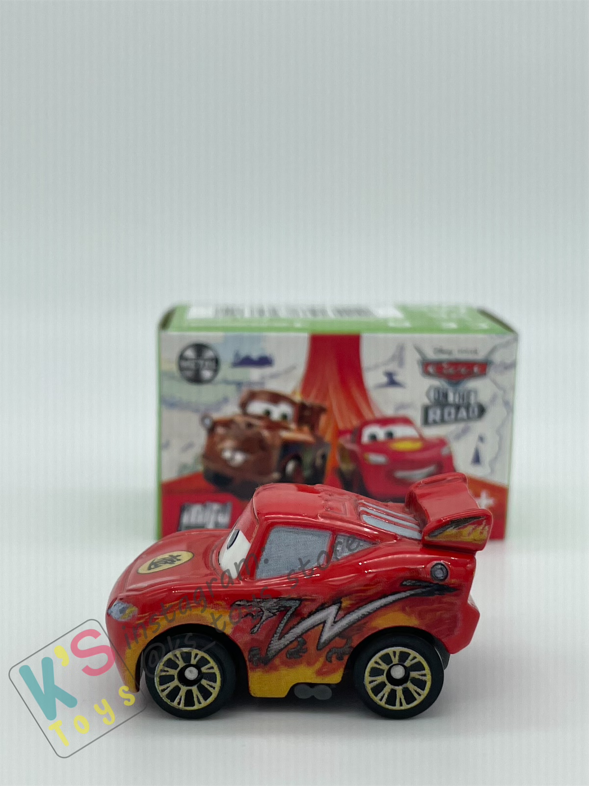 Mini Racers Pixar Disney Cars, 2023 Series 4 #40 DRAGON LIGHTNING MCQUEEN - BNIB