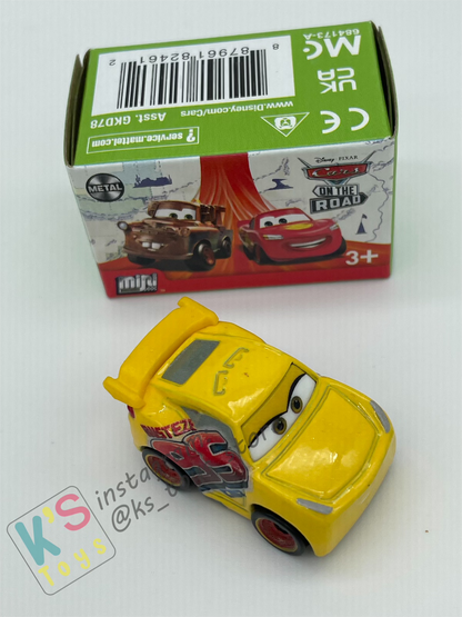 Mini Racers Pixar Disney Cars, 2023 Series 4 #41 RUSTEZE CRUZ - BNIB